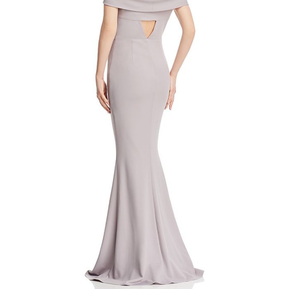 NWT KATIE MAY LEGACY OFF THE SHOULDER GOWN AZALEA - Picture 4 of 5